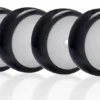 Matrix Reifen 1/10 D36 Pre-Glued Asphalt (4) Disc-Felge weiß