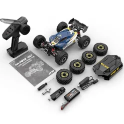 MJX Hyper GO Brushless Buggy 4WD 1:16 RTR blau/weiß