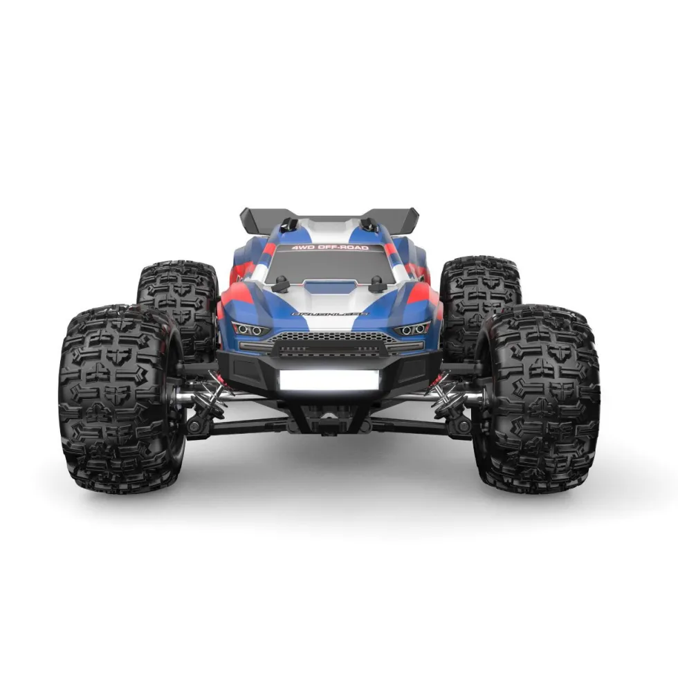 MJX Hyper GO Brushless Truggy 4WD 1:16 RTR blau/rot