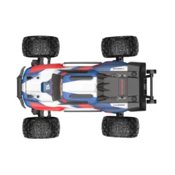MJX Hyper GO Brushless Truggy 4WD 1:16 RTR blau/rot