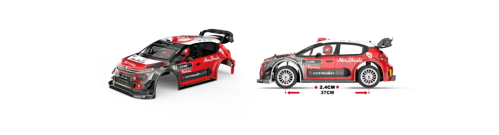 MJX Hyper GO Citroen C3 WRC 4WD 1:7 RTR