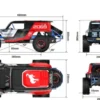 MJX Hyper GO H8P Ford Bronco R Crawler 1:8 RTR