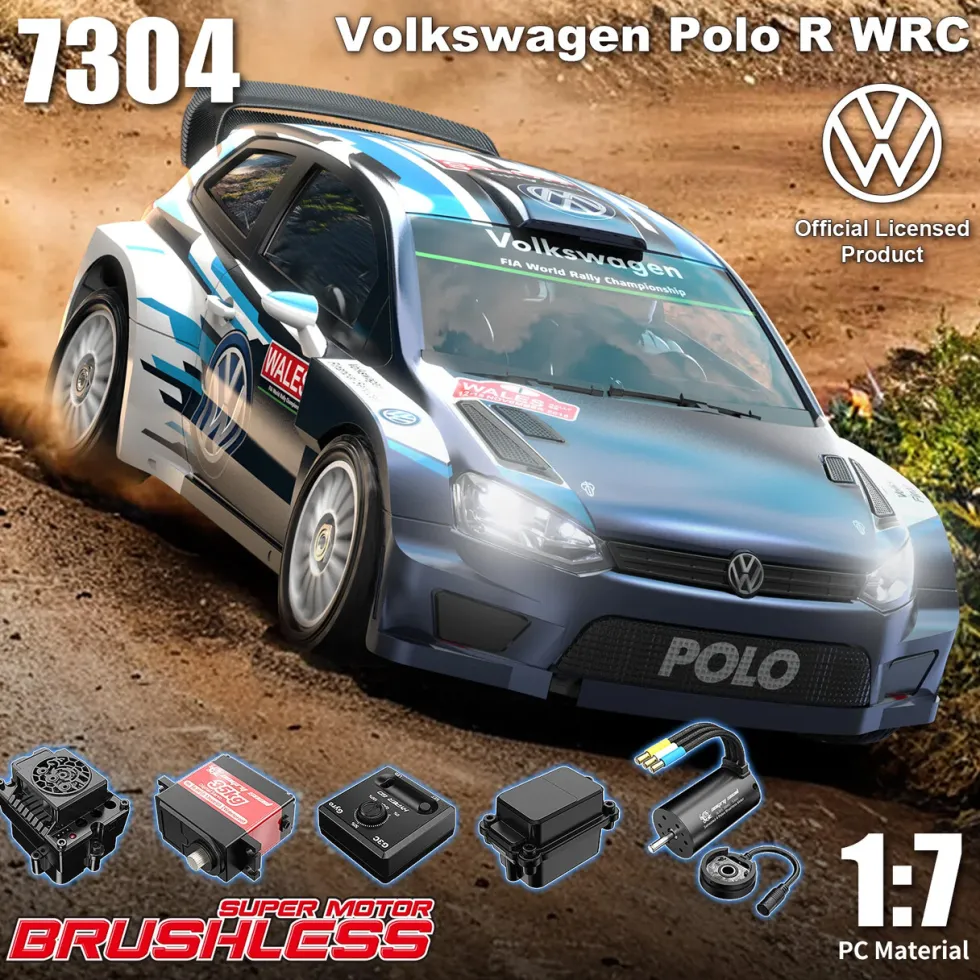 MJX Hyper GO Volkswagen Polo R WRC 4WD 1:7 RTR