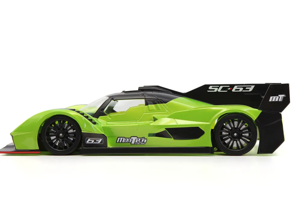 Mon-Tech Karosserie-Satz SC-63 LMH Hyper Car 190mm 1:10 (unlackiert)