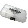 MR33 Kleinteilebox doppelseitig klappbar 11,4 x 6,2 x 3,4cm mit 9 Fächern - Transparent