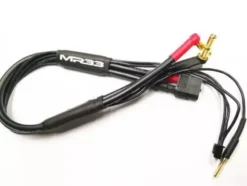 MR33 Ladekabel 2S XT90 All-Black 300mm (4/5 mm Dual Plug - XH)