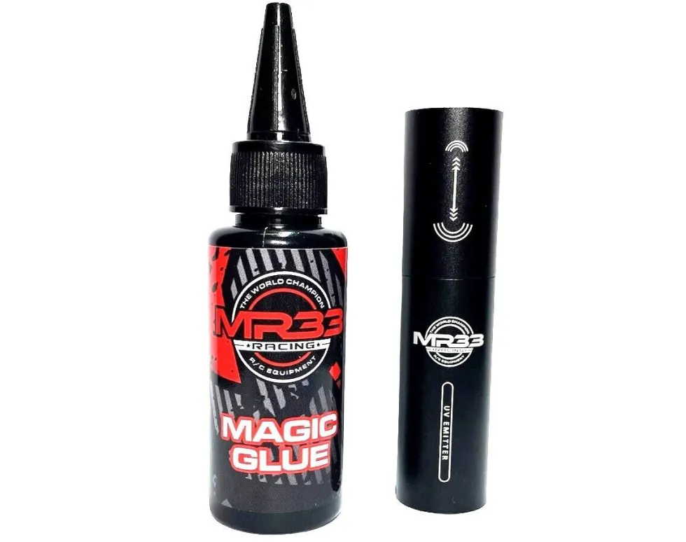 MR33 Magic Repair Glue-Set (15g) mit UV-Licht o. Tasche