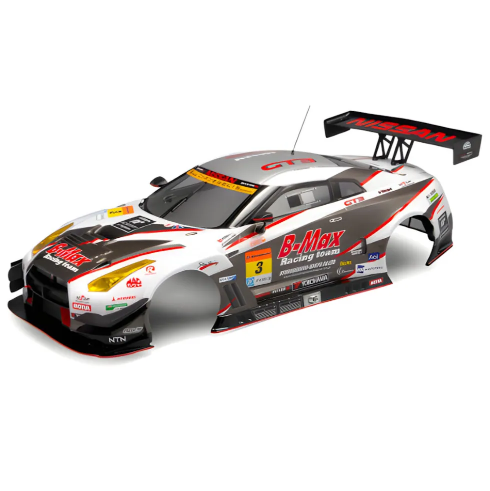 Nissan Karosserie B-Max NDDP GT-R (fertig lackiert) 195mm