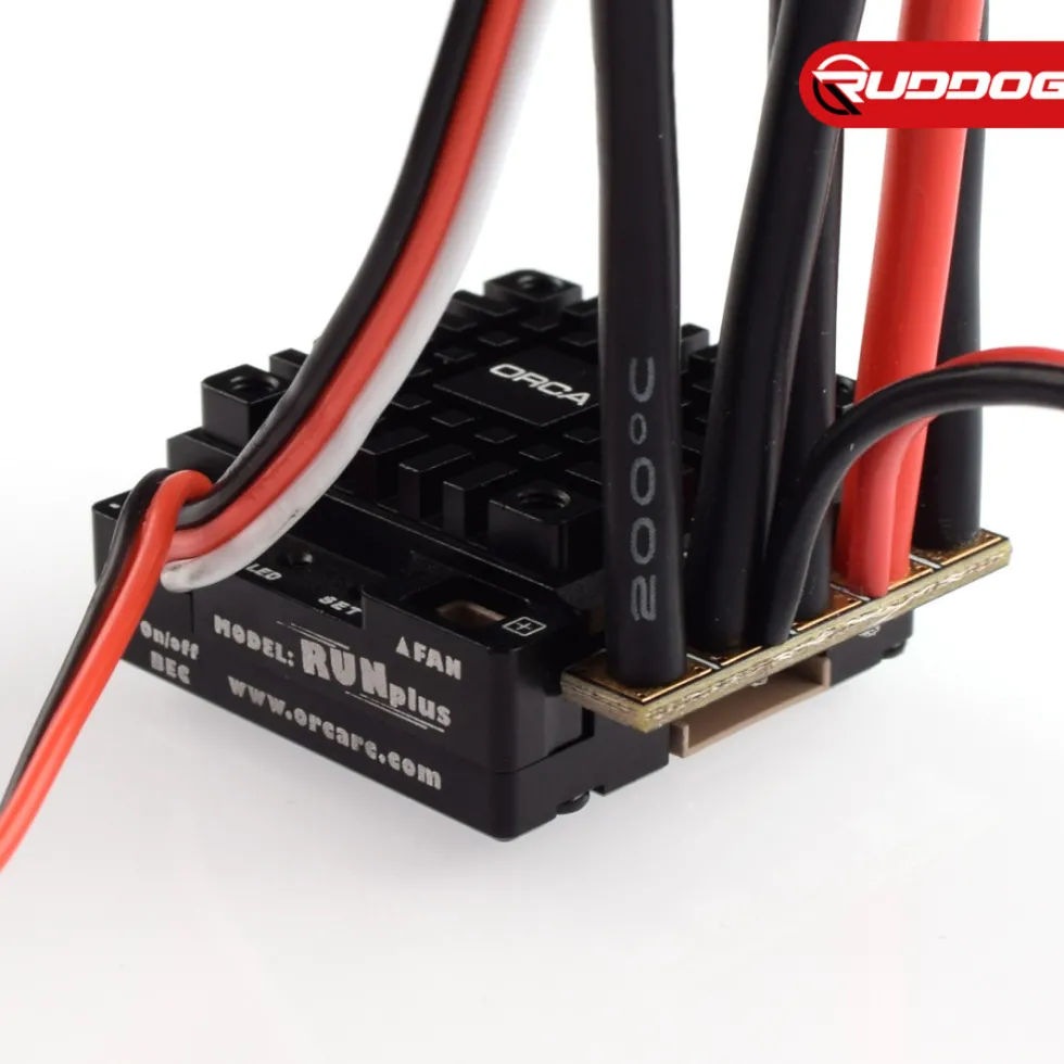 ORCA Runplus Brushless/Brushed Fahrtregler mit Programmierkarte
