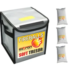 Pichler LiPo Fireballs Soft Tresor mit Feuerlöschgranulat (3x 1 Liter)