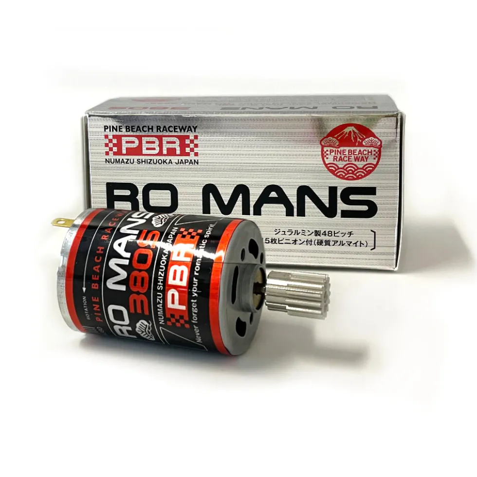Pinebeach RO MANS 380S Motor mit 15T Motorritzel
