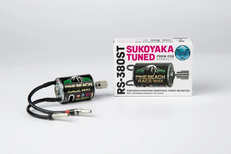 Pinebeach RS380-ST SUKOYAKA TUNED Motor mit 10T Motorritzel