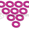 3Racing Alu M3 Flat Unterlegscheibe 0,5mm (10 Stk.) - Pink