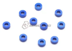 3Racing Alu M3 Flat Unterlegscheibe 3,0mm (10 Stk.) - Blue