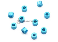 3Racing Alu M3 Flat Unterlegscheibe 4,0mm (10 Stk.) - Light Blue