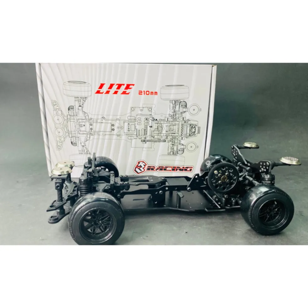 3Racing Sakura D5 Sport Lite RWD Bausatz (WB: 210mm)