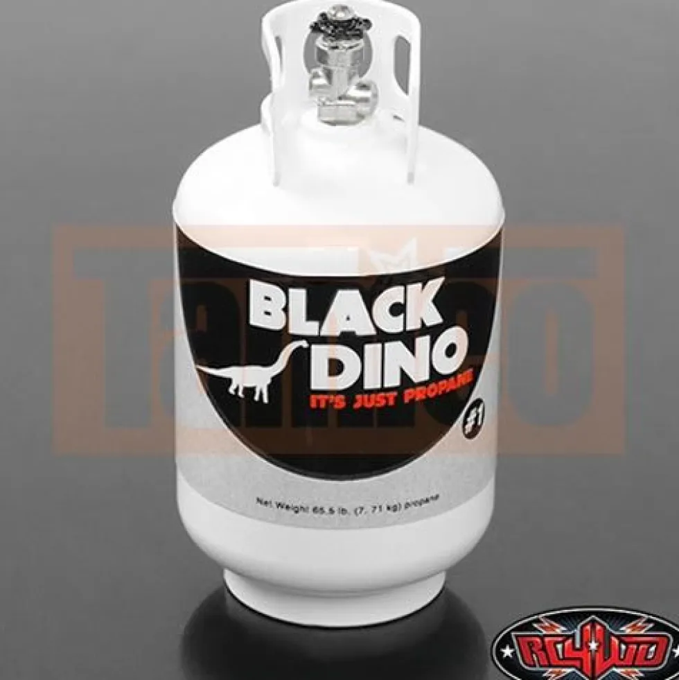 RC4WD Black Dino 1:10 Aluminum Propane Tank