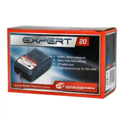 Robitronic Expert LD 20 Ladegerät NiMh 4-8 Zellen 2A T-Stecker