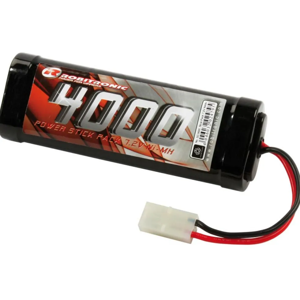 Robitronic NiMH 7,2V, 4000mAh, StickPack Tamiya-Stecker