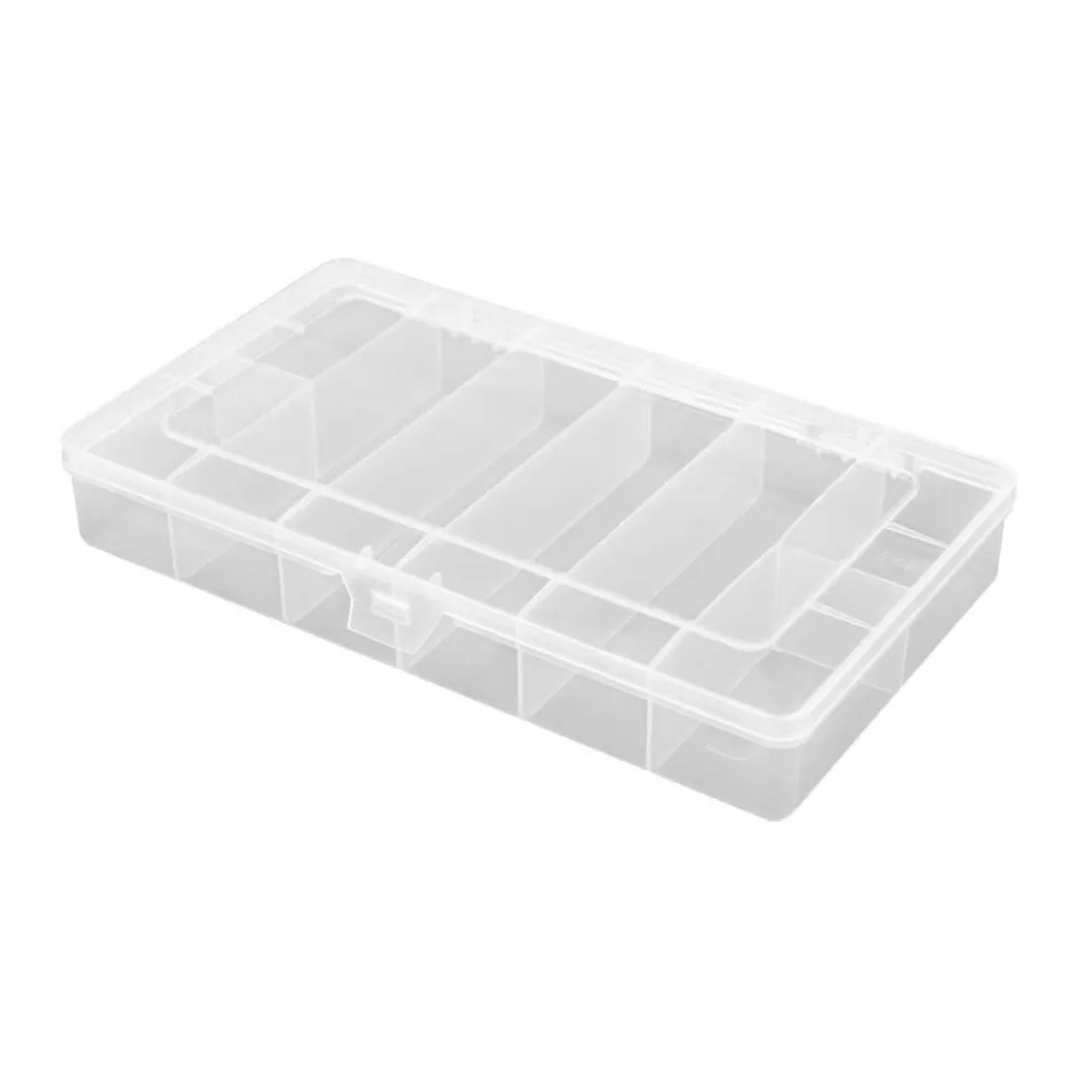 Robitronic Sortierkasten 8 Fächer fix 208x119x33mm