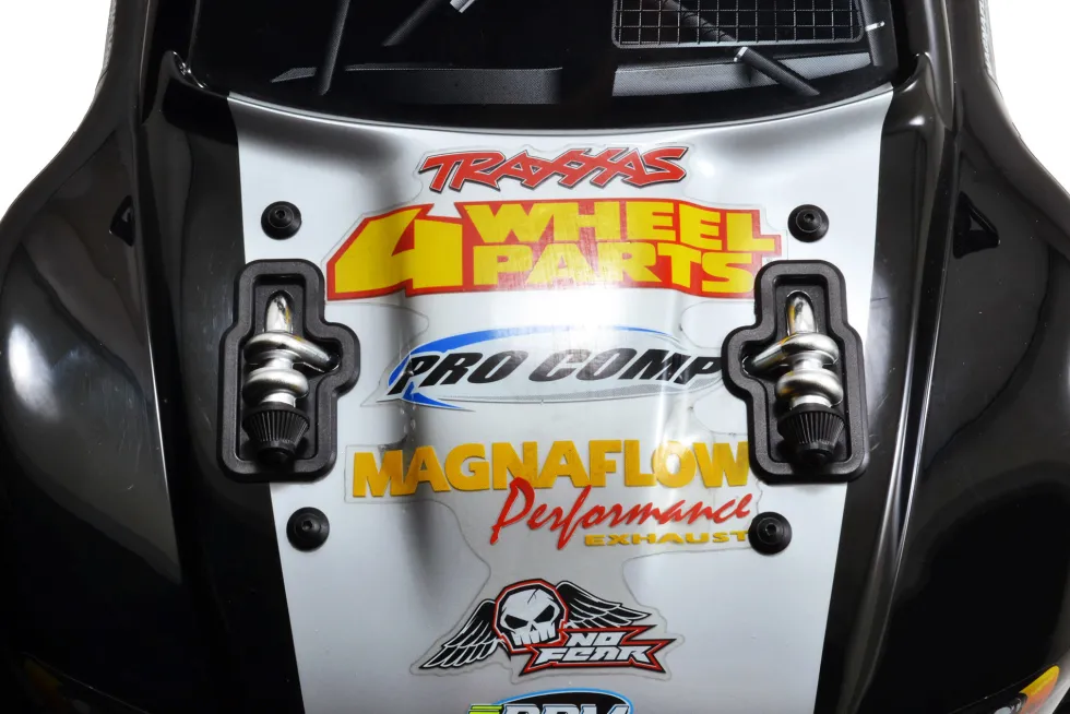RPM Mirror Turbos Black/Chrome (Attrappen) 1:8-1:12