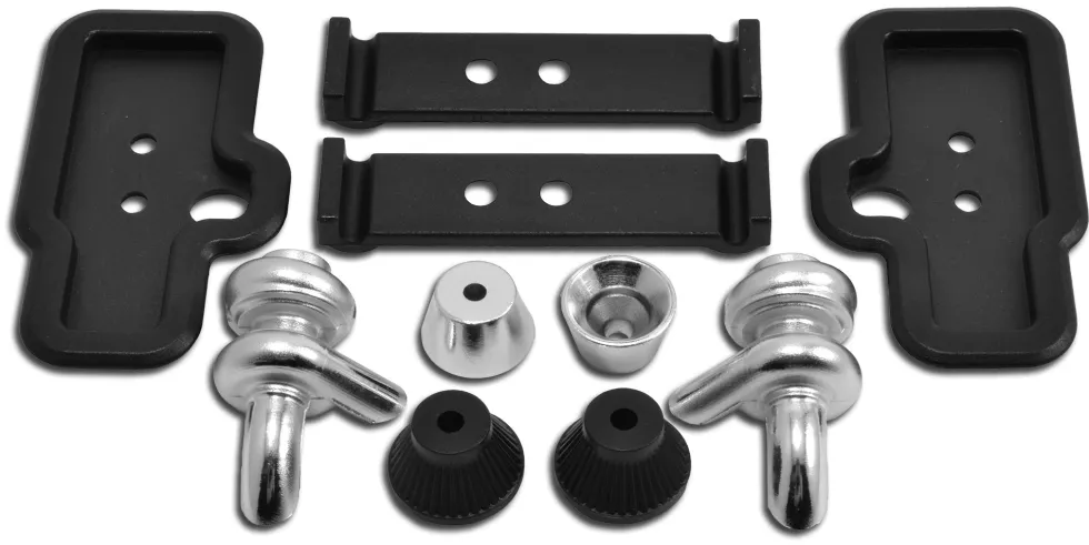 RPM Mirror Turbos Black/Chrome (Attrappen) 1:8-1:12