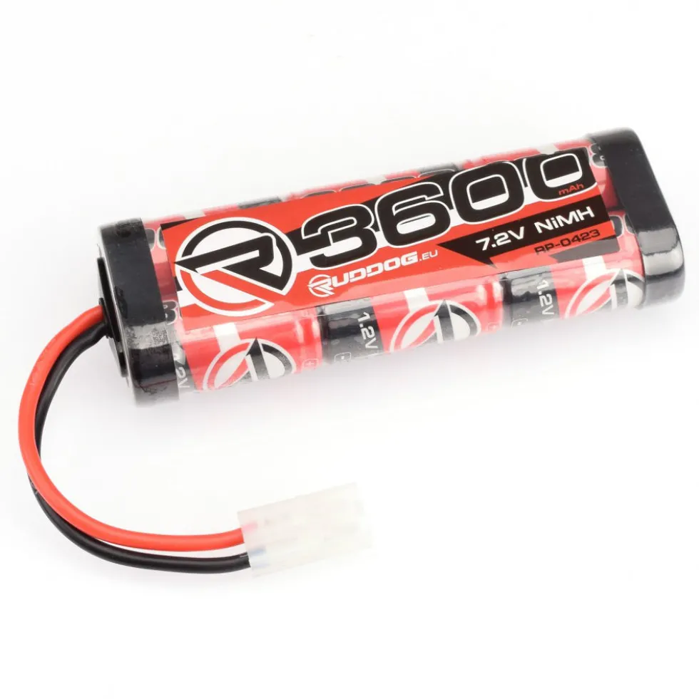 Ruddog Akku 3600mAh 7.2V NiMH Stickpack Tamiya-Stecker