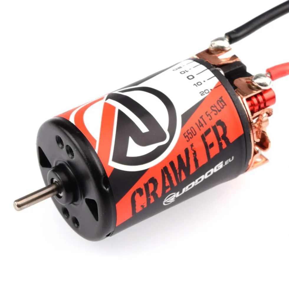 Ruddog Elektromotor Crawler 550 14T 5-Slot