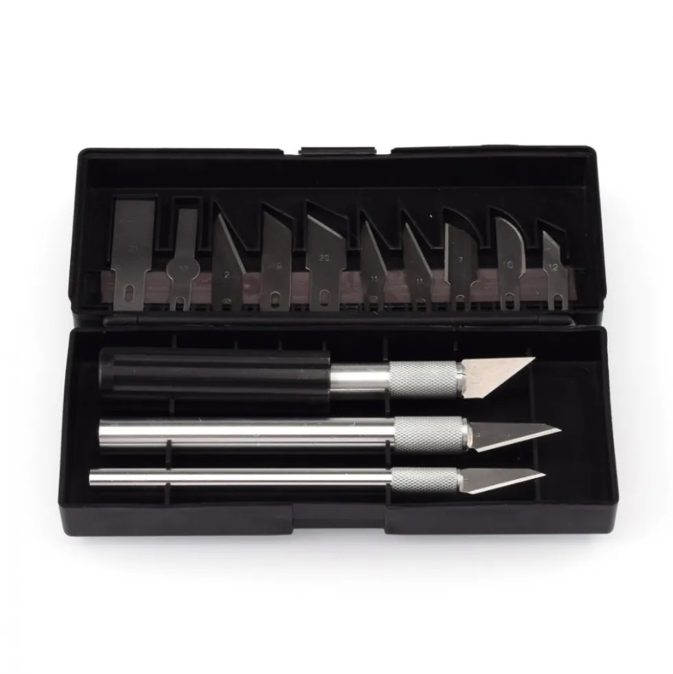 Ruddog Hobby Knife / Messer-Set (3) mit Klingen
