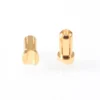 Ruddog 5mm Gold Plug Male Short (2)