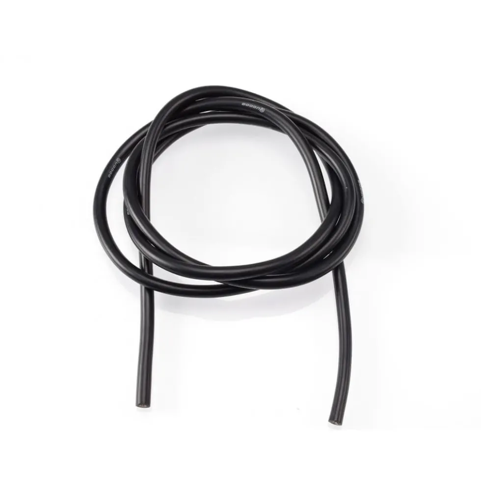 Ruddog Silikonkabel 3.3mm2 / 12awg schwarz (1m)