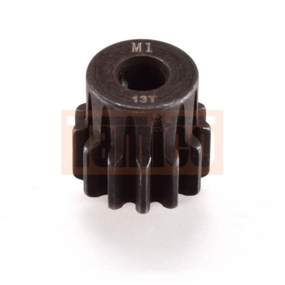 Ruddog Stahl Motorritzel 13T Modul 1 mit 5mm Bohrung