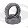 Schumacher Wide Stagger Rib Frontreifen 2.2 Silber (2) 1:10
