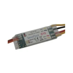 Servonaut S10 Minifahrtregler mit 1A BEC und Ausgängen für Brems/Rücklicht-LEDs