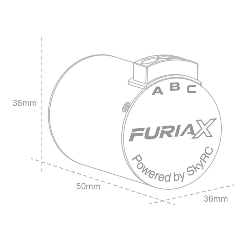SkyRC Brushless-Motor FuriaX Supa 3650 2300kV