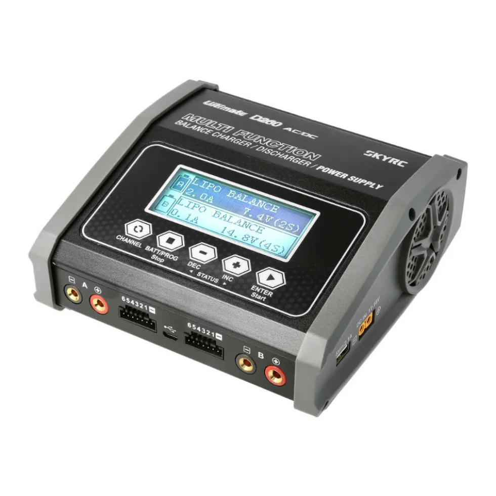 SkyRC Ladegerät D260 AC/DC LiPo 1-6s 14A 260W