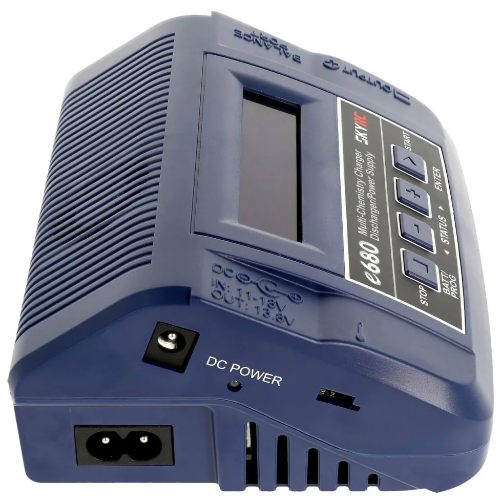 SkyRC Ladegerät e680 AC/DC LiPo 1-6s 10A 80W
