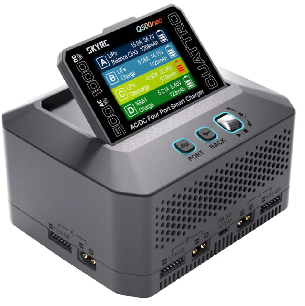 SkyRC Ladegerät Q500 Neo LiPo 15A 500W 230V