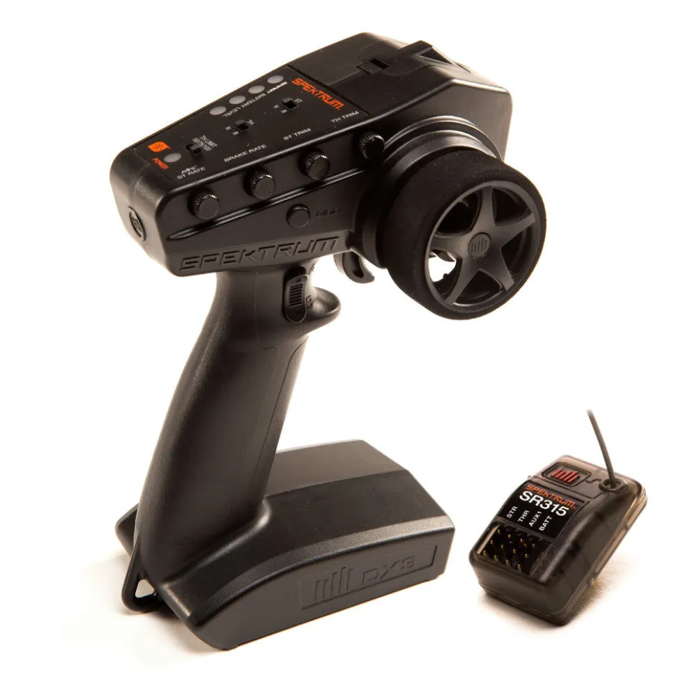 Spektrum DX3 Fernsteuerung Smart DSMR 3-Kanal mit SR315 Empfänger