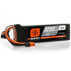 Spektrum LiPo 3200mAh 6S 22.2V 50C Smart IC3 Softcase