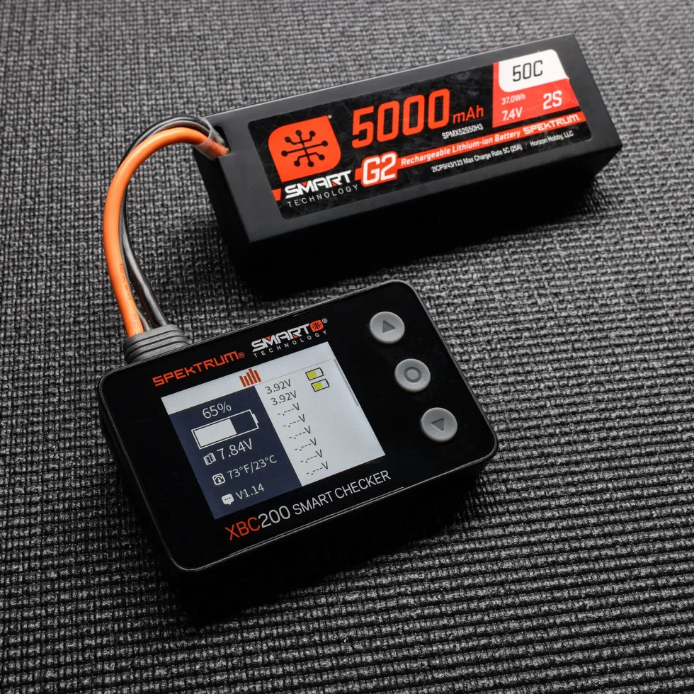 Spektrum XBC200 Smart Akku Checker & Servo Tester