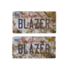 Tamico Kennzeichen "BLAZER" USA 1:10 3D 2er Set