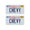 Tamico Kennzeichen "CHEVY" USA 1:10 3D 2er Set