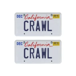 Tamico Kennzeichen "CRAWL" USA 1:10 3D 2er Set