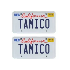 Tamico Kennzeichen "TAMICO" USA 1:10 3D 2er Set