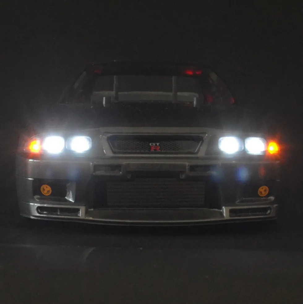 Tamico Lichteinsätze (vorne&hinten) für Tamiya Nissan Skyline GT-R R33