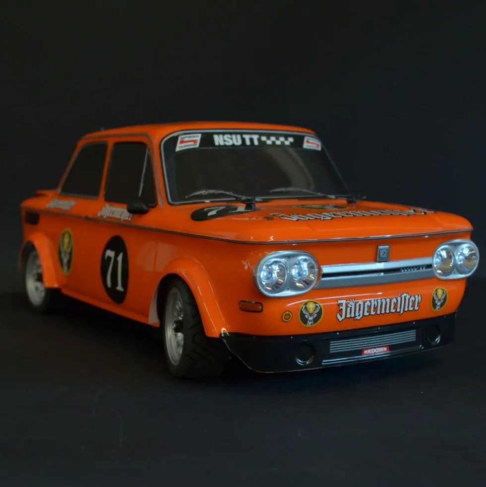 Tamico Lichteinsätze (vorne&hinten) für Tamiya NSU TT Prinz