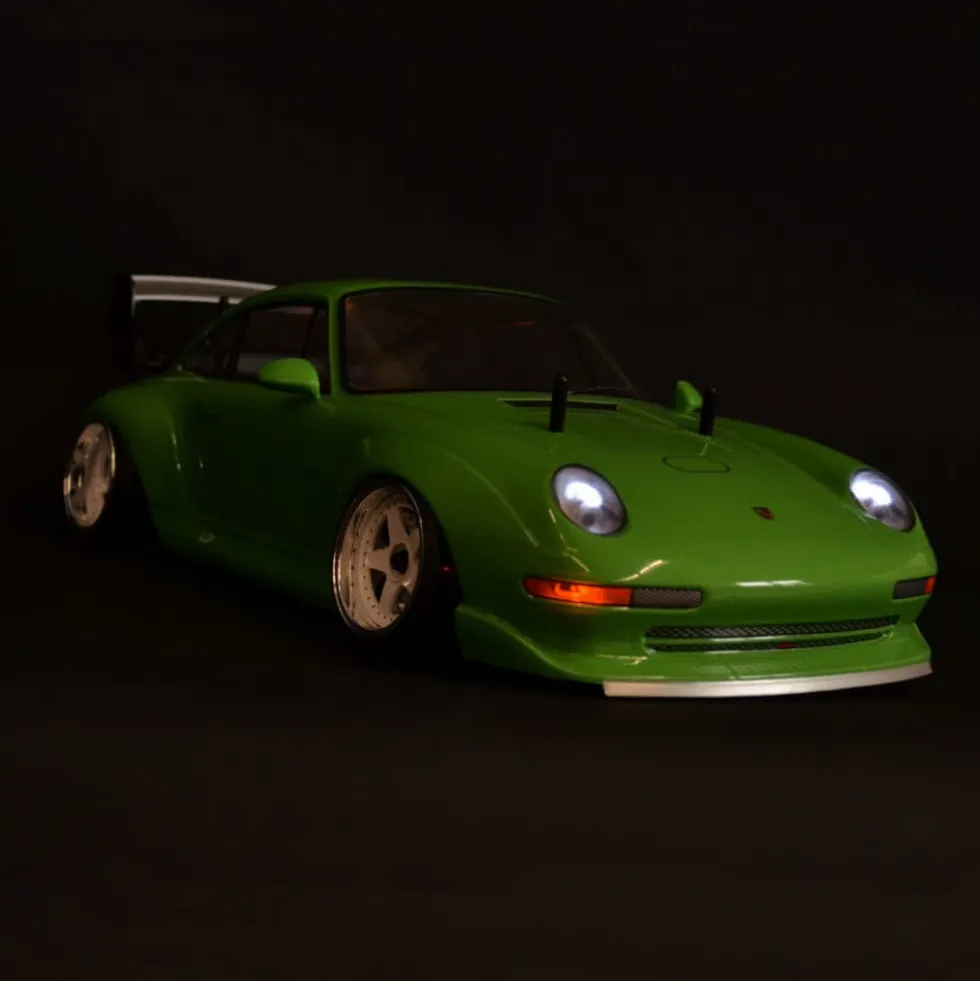 Tamico Lichteinsätze (vorne&hinten) für Tamiya Porsche 911 GT2