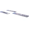 Tamico Wunschkennzeichen Deutschland EU 3D 2er Set