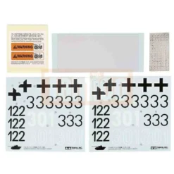 Tamiya 19495511 Abziehbilder-Beutel Panther G (56022)